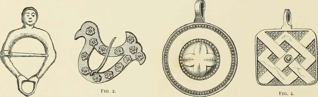 An illustration from A catalog of the antiquities and works of art, exhibited at Ironmongers' Hall, London, in the month of May, 1861, 1869, leaf 143