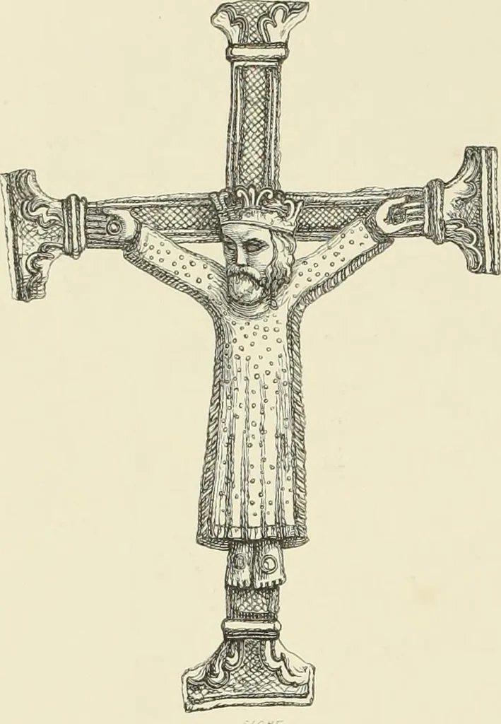 An illustration from A catalog of the antiquities and works of art, exhibited at Ironmongers' Hall, London, in the month of May, 1861, 1869, leaf 17