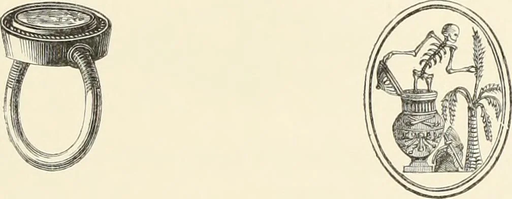 An illustration from A catalog of the antiquities and works of art, exhibited at Ironmongers' Hall, London, in the month of May, 1861, 1869, leaf 190