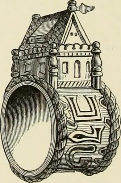 An illustration from A catalog of the antiquities and works of art, exhibited at Ironmongers' Hall, London, in the month of May, 1861, 1869, leaf 197