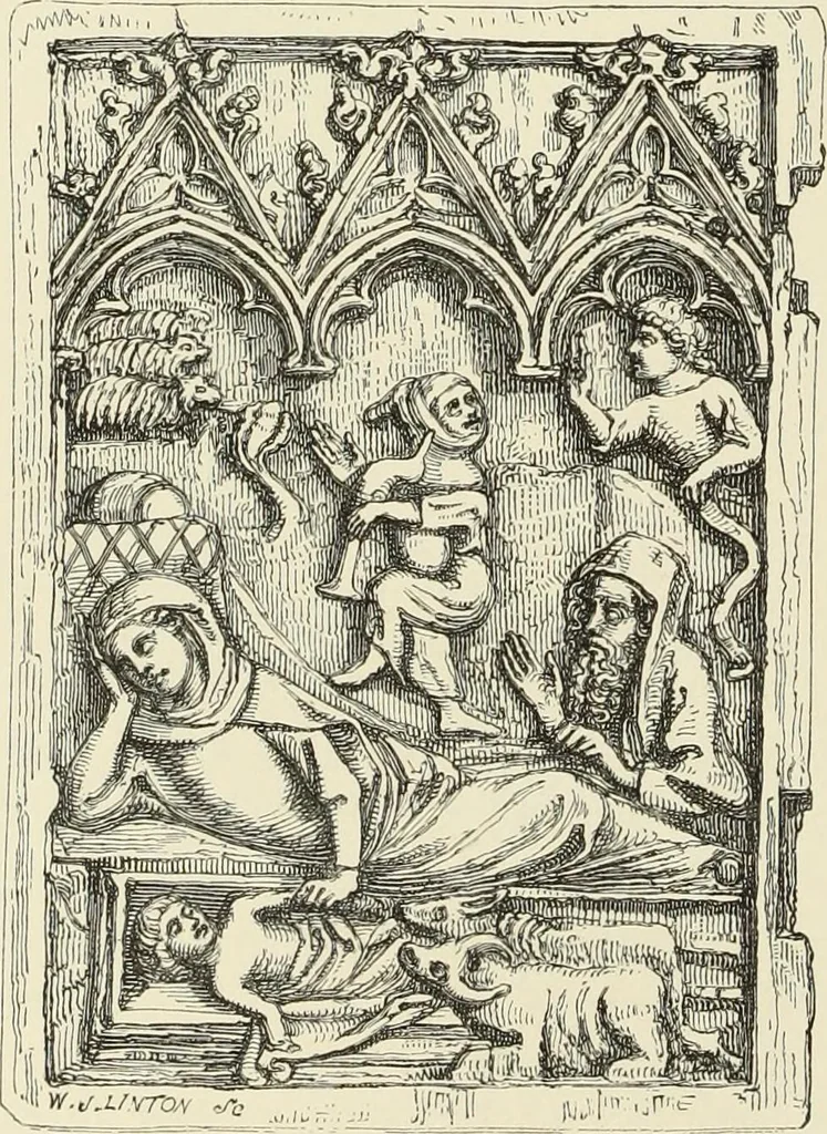 An illustration from A catalog of the antiquities and works of art, exhibited at Ironmongers' Hall, London, in the month of May, 1861, 1869, leaf 221