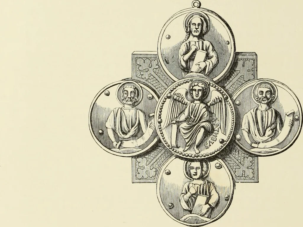 An illustration from A catalog of the antiquities and works of art, exhibited at Ironmongers' Hall, London, in the month of May, 1861, 1869, leaf 225