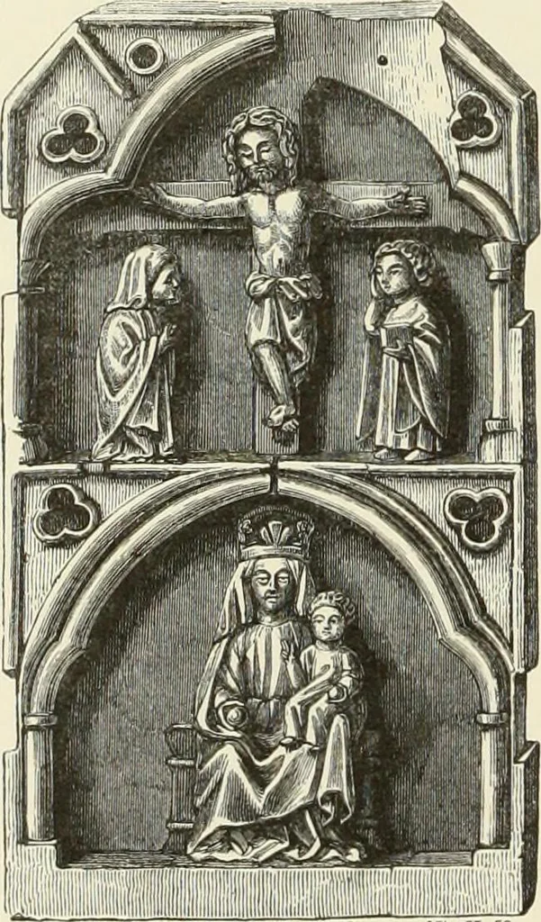 An illustration from A catalog of the antiquities and works of art, exhibited at Ironmongers' Hall, London, in the month of May, 1861, 1869, leaf 231