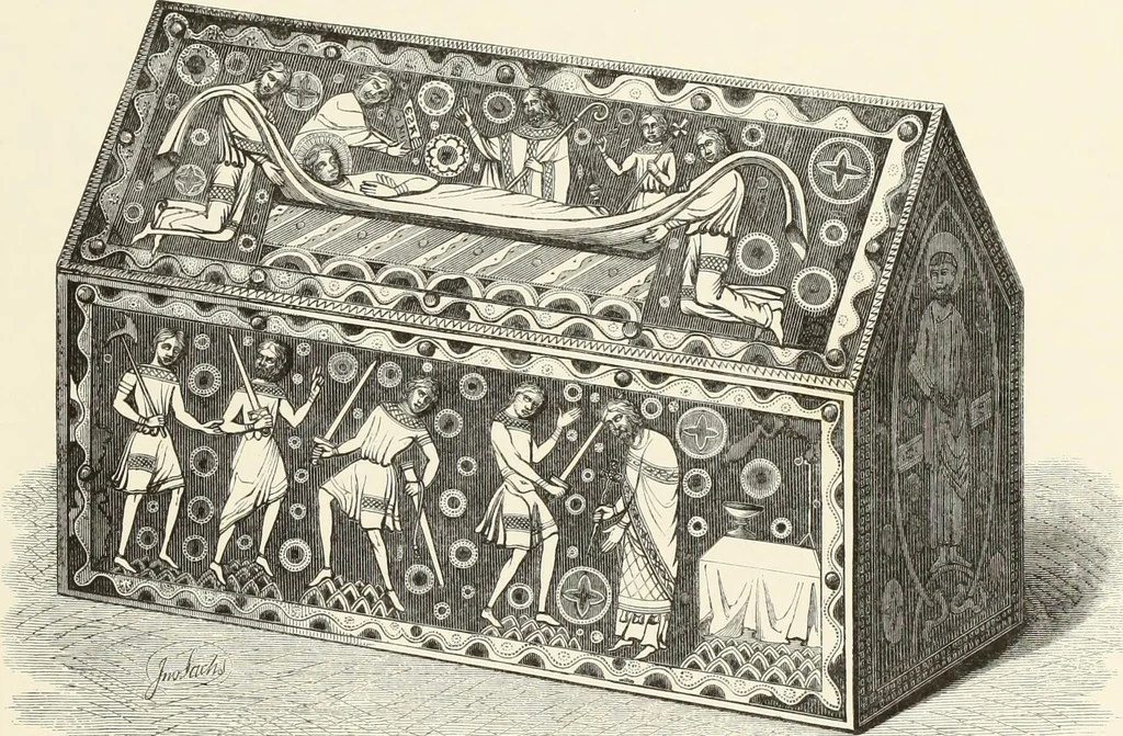 An illustration from A catalog of the antiquities and works of art, exhibited at Ironmongers' Hall, London, in the month of May, 1861, 1869, leaf 240