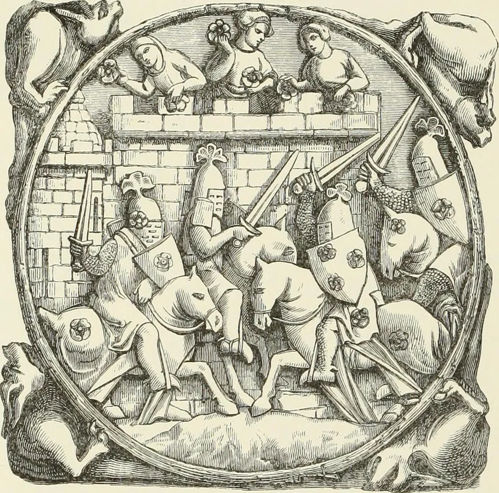 An illustration from A catalog of the antiquities and works of art, exhibited at Ironmongers' Hall, London, in the month of May, 1861, 1869, leaf 251