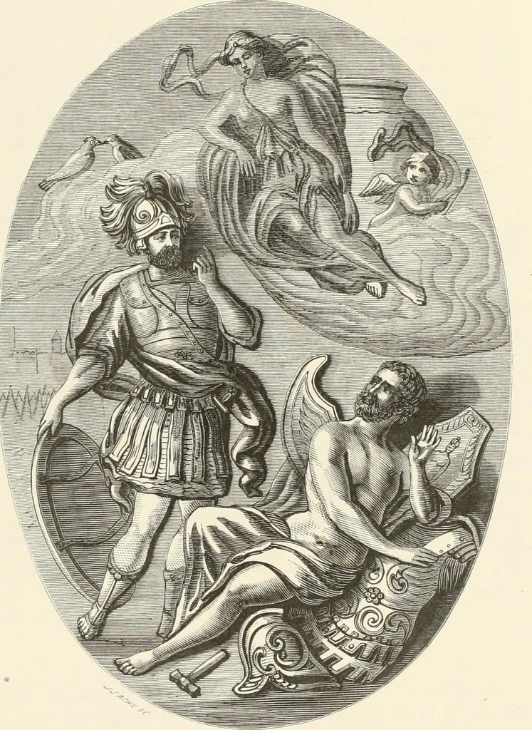 An illustration from A catalog of the antiquities and works of art, exhibited at Ironmongers' Hall, London, in the month of May, 1861, 1869, leaf 276