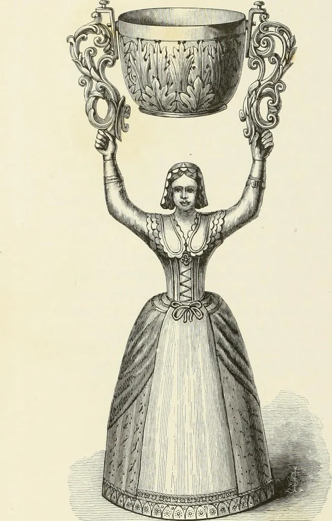 An illustration from A catalog of the antiquities and works of art, exhibited at Ironmongers' Hall, London, in the month of May, 1861, 1869, leaf 299