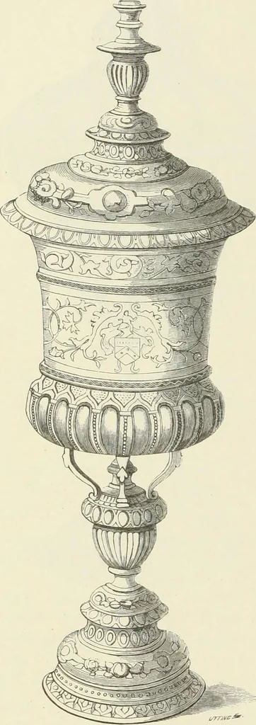 An illustration from A catalog of the antiquities and works of art, exhibited at Ironmongers' Hall, London, in the month of May, 1861, 1869, leaf 307