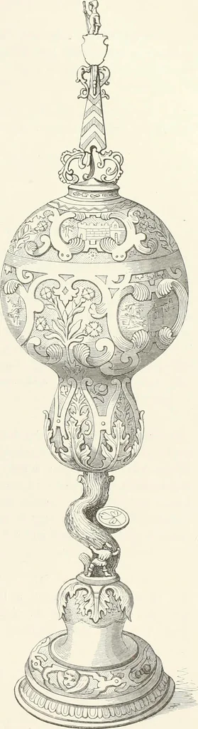 An illustration from A catalog of the antiquities and works of art, exhibited at Ironmongers' Hall, London, in the month of May, 1861, 1869, leaf 308