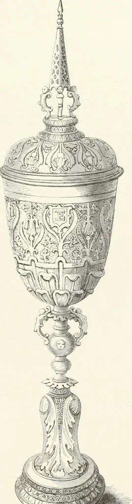 An illustration from A catalog of the antiquities and works of art, exhibited at Ironmongers' Hall, London, in the month of May, 1861, 1869, leaf 312