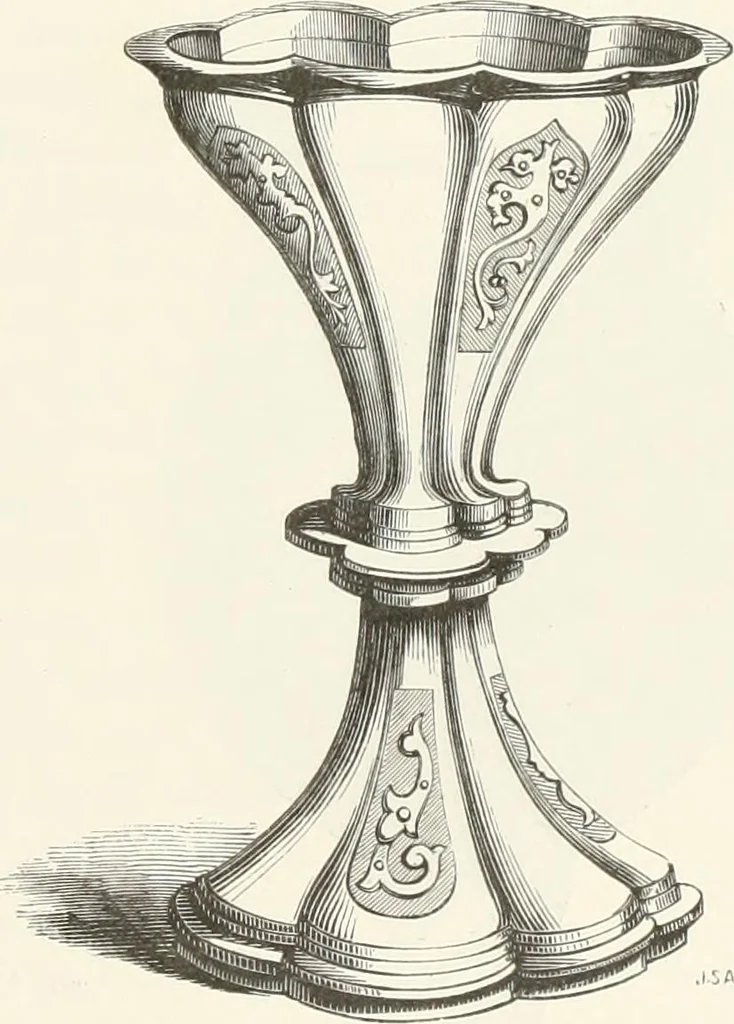 An illustration from A catalog of the antiquities and works of art, exhibited at Ironmongers' Hall, London, in the month of May, 1861, 1869, leaf 320