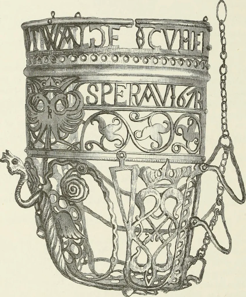 An illustration from A catalog of the antiquities and works of art, exhibited at Ironmongers' Hall, London, in the month of May, 1861, 1869, leaf 331