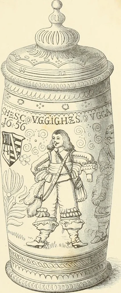 An illustration from A catalog of the antiquities and works of art, exhibited at Ironmongers' Hall, London, in the month of May, 1861, 1869, leaf 90
