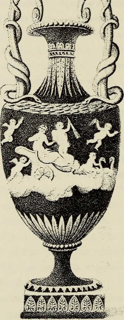 An illustration from Catalog of cameos, intaglios, medals, bas-reliefs, busts and small statues, 1787, leaf 87