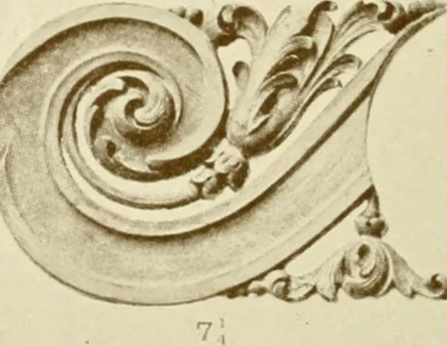An illustration from Catalog of Capitals, brackets and compo ornament for exterior and interior decoration, 1900, leaf 101