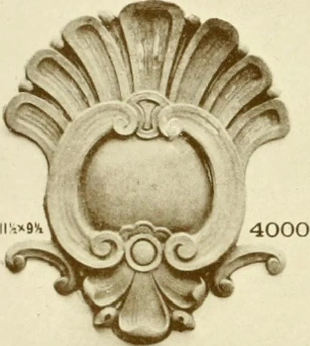 An illustration from Catalog of Capitals, brackets and compo ornament for exterior and interior decoration, 1900, leaf 109