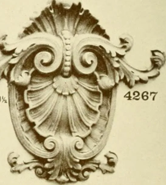 An illustration from Catalog of Capitals, brackets and compo ornament for exterior and interior decoration, 1900, leaf 109