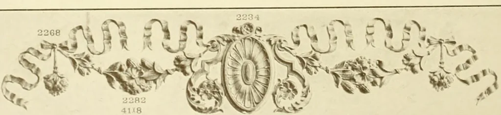 An illustration from Catalog of Capitals, brackets and compo ornament for exterior and interior decoration, 1900, leaf 119