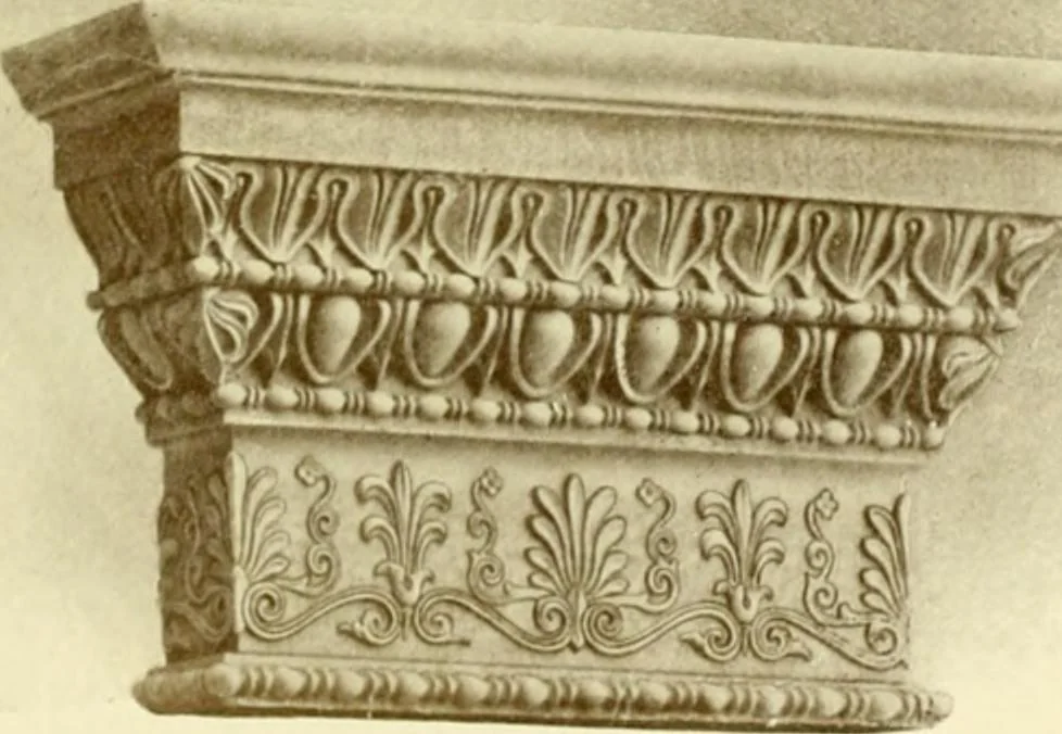 An illustration from Catalog of Capitals, brackets and compo ornament for exterior and interior decoration, 1900, leaf 12