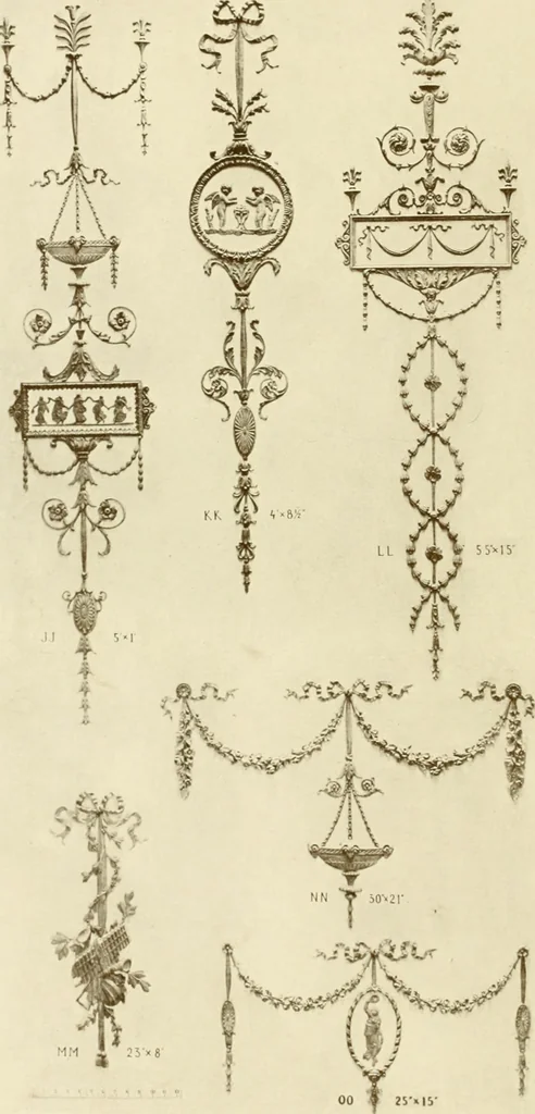 An illustration from Catalog of Capitals, brackets and compo ornament for exterior and interior decoration, 1900, leaf 123