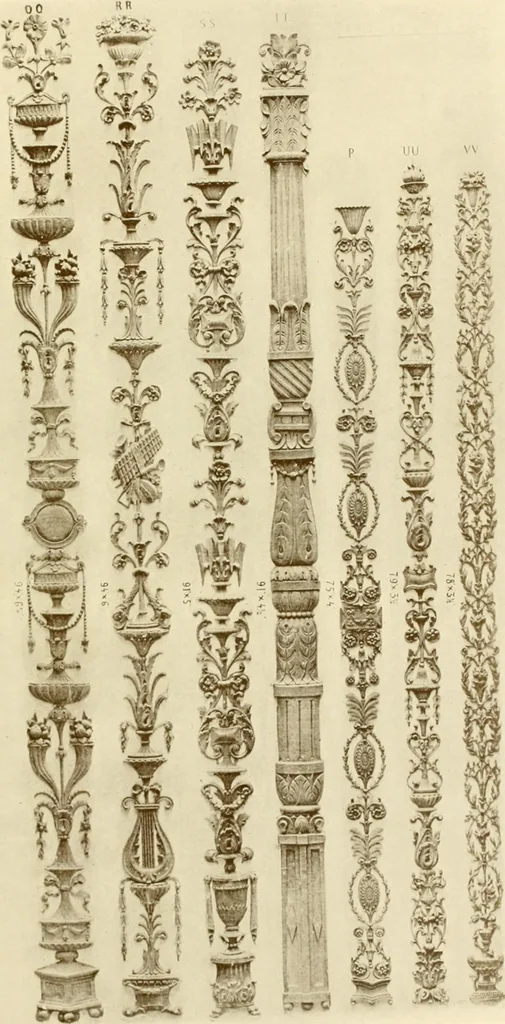 An illustration from Catalog of Capitals, brackets and compo ornament for exterior and interior decoration, 1900, leaf 124