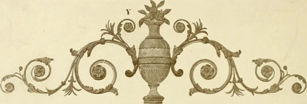 An illustration from Catalog of Capitals, brackets and compo ornament for exterior and interior decoration, 1900, leaf 127