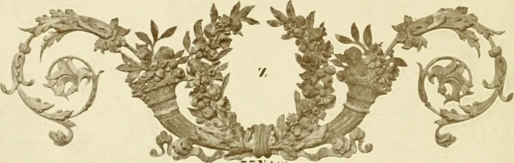 An illustration from Catalog of Capitals, brackets and compo ornament for exterior and interior decoration, 1900, leaf 127