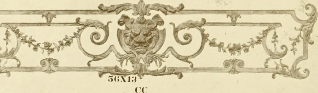 An illustration from Catalog of Capitals, brackets and compo ornament for exterior and interior decoration, 1900, leaf 127