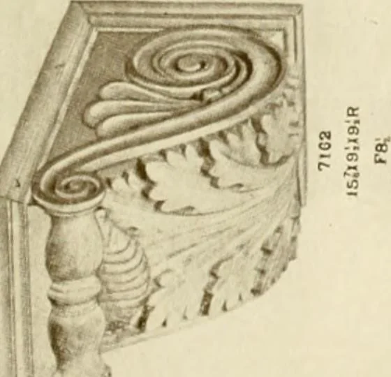 An illustration from Catalog of Capitals, brackets and compo ornament for exterior and interior decoration, 1900, leaf 20