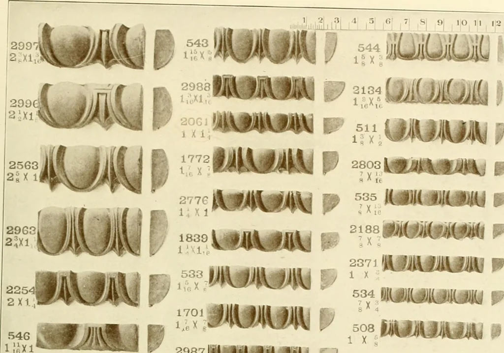 An illustration from Catalog of Capitals, brackets and compo ornament for exterior and interior decoration, 1900, leaf 22