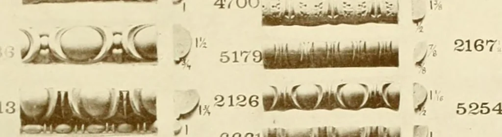 An illustration from Catalog of Capitals, brackets and compo ornament for exterior and interior decoration, 1900, leaf 24