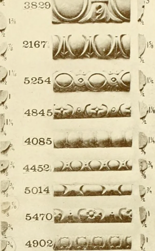 An illustration from Catalog of Capitals, brackets and compo ornament for exterior and interior decoration, 1900, leaf 24