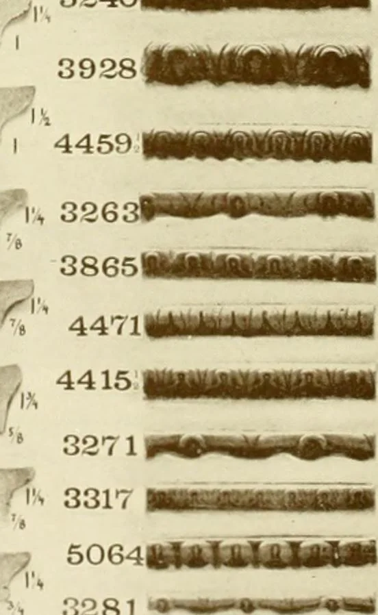 An illustration from Catalog of Capitals, brackets and compo ornament for exterior and interior decoration, 1900, leaf 25