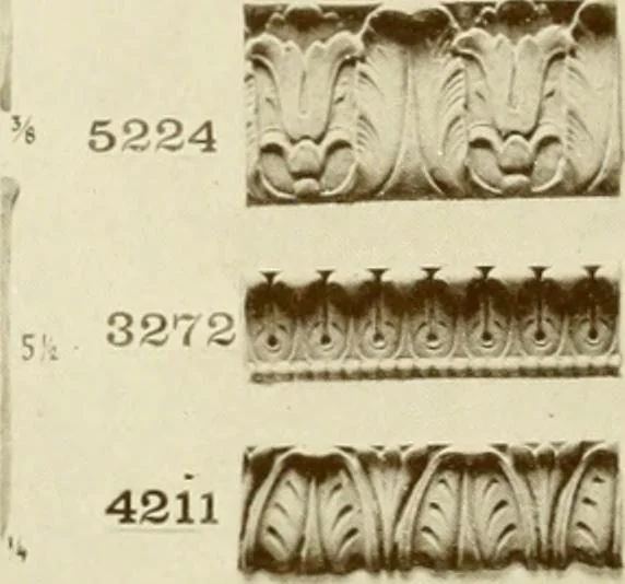 An illustration from Catalog of Capitals, brackets and compo ornament for exterior and interior decoration, 1900, leaf 27