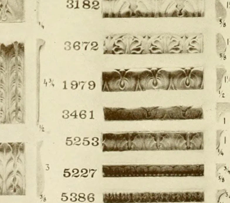 An illustration from Catalog of Capitals, brackets and compo ornament for exterior and interior decoration, 1900, leaf 27
