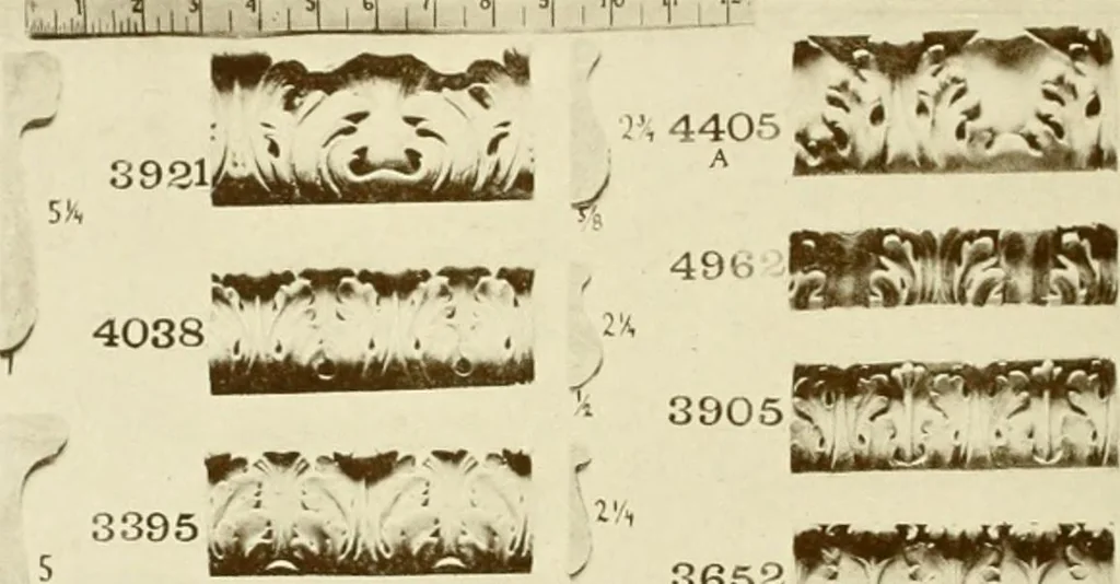 An illustration from Catalog of Capitals, brackets and compo ornament for exterior and interior decoration, 1900, leaf 29