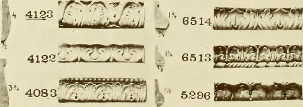 An illustration from Catalog of Capitals, brackets and compo ornament for exterior and interior decoration, 1900, leaf 29