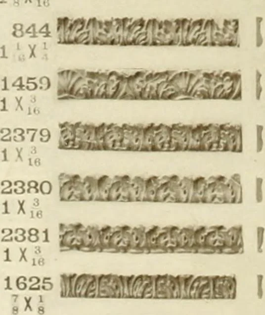 An illustration from Catalog of Capitals, brackets and compo ornament for exterior and interior decoration, 1900, leaf 31