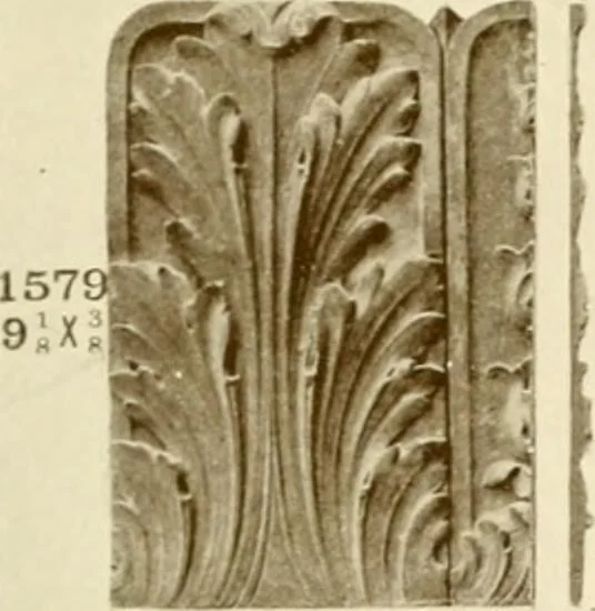 An illustration from Catalog of Capitals, brackets and compo ornament for exterior and interior decoration, 1900, leaf 38