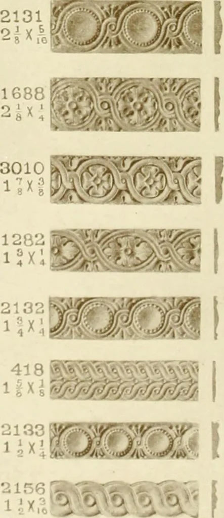 An illustration from Catalog of Capitals, brackets and compo ornament for exterior and interior decoration, 1900, leaf 39