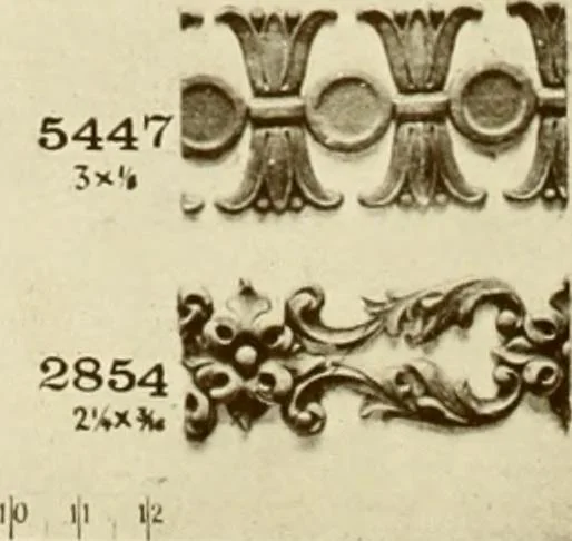 An illustration from Catalog of Capitals, brackets and compo ornament for exterior and interior decoration, 1900, leaf 41