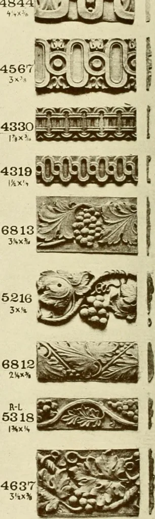 An illustration from Catalog of Capitals, brackets and compo ornament for exterior and interior decoration, 1900, leaf 41