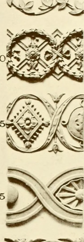 An illustration from Catalog of Capitals, brackets and compo ornament for exterior and interior decoration, 1900, leaf 42