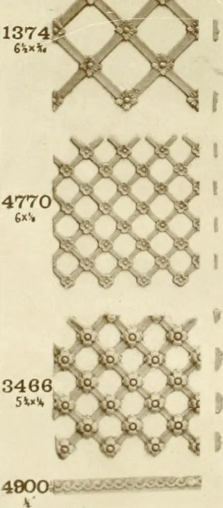 An illustration from Catalog of Capitals, brackets and compo ornament for exterior and interior decoration, 1900, leaf 53