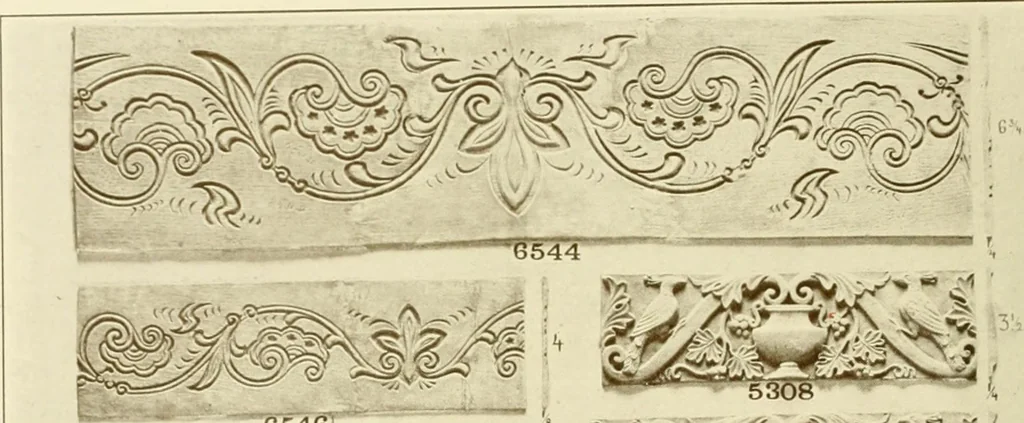 An illustration from Catalog of Capitals, brackets and compo ornament for exterior and interior decoration, 1900, leaf 55