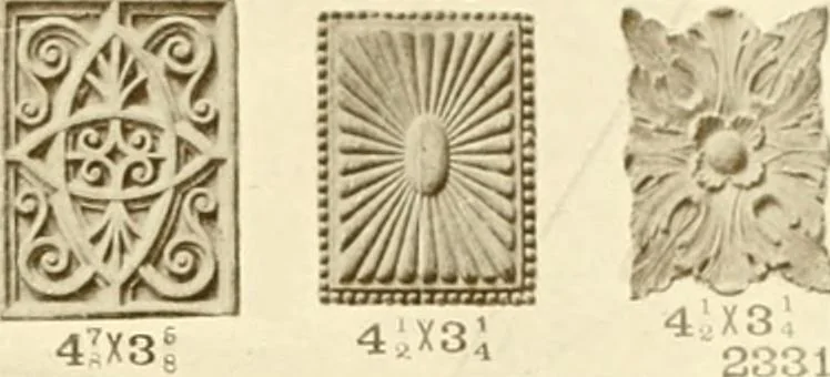 An illustration from Catalog of Capitals, brackets and compo ornament for exterior and interior decoration, 1900, leaf 70