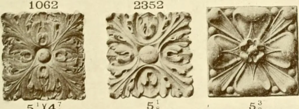 An illustration from Catalog of Capitals, brackets and compo ornament for exterior and interior decoration, 1900, leaf 70