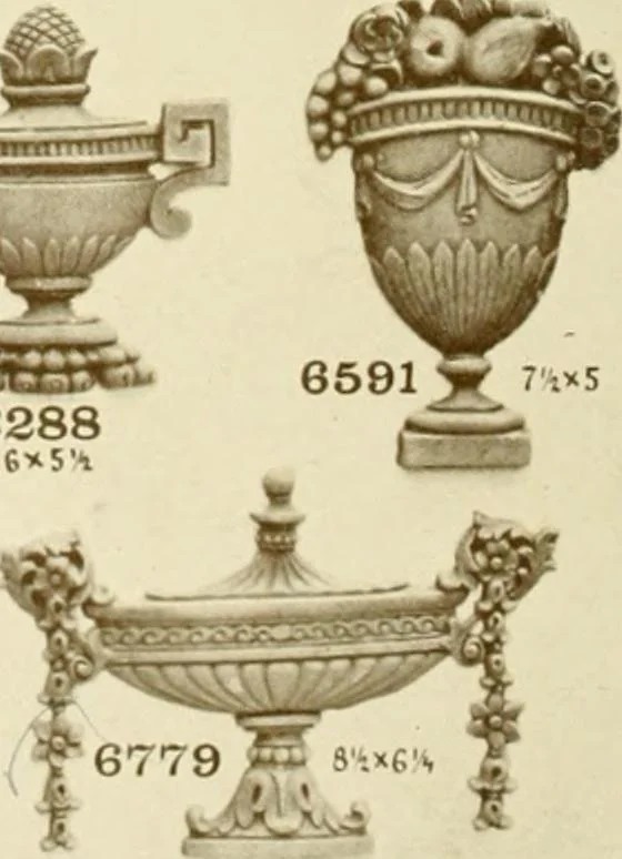 An illustration from Catalog of Capitals, brackets and compo ornament for exterior and interior decoration, 1900, leaf 81