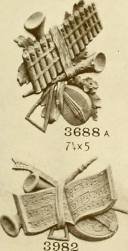 An illustration from Catalog of Capitals, brackets and compo ornament for exterior and interior decoration, 1900, leaf 86