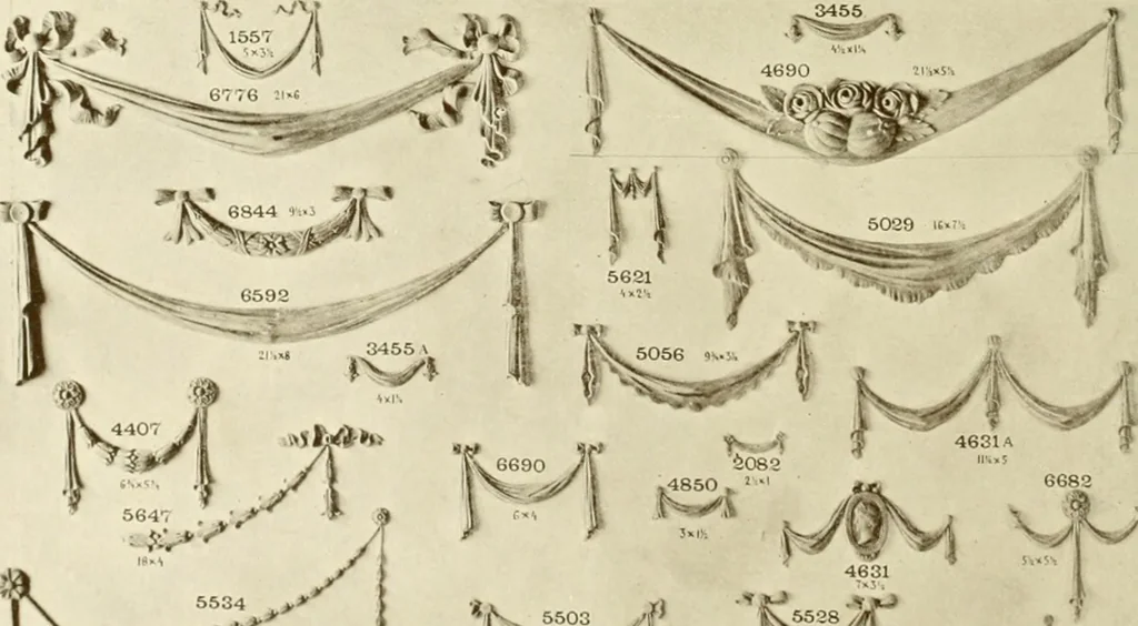 An illustration from Catalog of Capitals, brackets and compo ornament for exterior and interior decoration, 1900, leaf 91